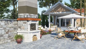 Kalekim'den yazlıklar için doğal taş kaplama çözümleri 