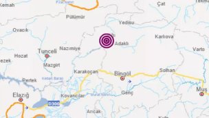 Bingöl'de 4.3 büyüklüğünde deprem!