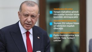 "44 ildeki 208 orman yangınının 196'sı kontrol altına alındı"