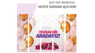Sur Yapı Marka AVM’de Hediye Dükkanı kazandırmaya devam ediyor 