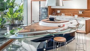 Aquamarine mutfak ile özgün tasarımlar evinizde!