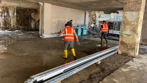 TOKİ, Bozkurt'ta esnafın yaralarını sarmaya başladı