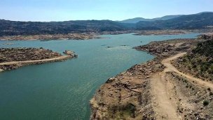 Adnan Menderes Barajı'ndaki su seviyesi yüzde 19'a geriledi