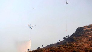 Muğla'da devam eden 6 yangına hava ve karadan müdahale ediliyor