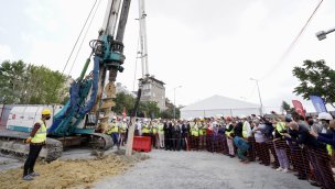 Mahmutbey-Bahçeşehir-Esenyurt metrosunun temeli atıldı!