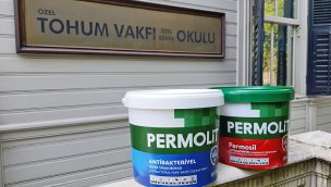 Tohum Otizm Vakfı Okulu, Permolit Antibakteriyel boyalarla yenilendi