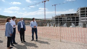 Sivas'ta 1071 yatak kapasiteli hastane inşaatı hızla yükseliyor