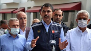 Bakan Kurum: "Artık afetlerin altında kalmayan bir Türkiye var"