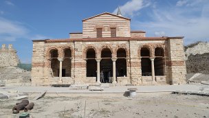 Edirne'deki Enez Fatih Camisi'nin restorasyonunda sona gelindi