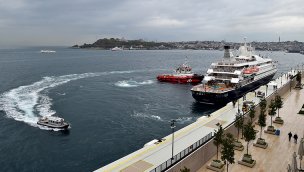 Galataport İstanbul ilk yolcu gemisini ağırlıyor