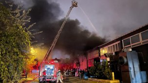 Dudullu Organize Sanayi Bölgesi'nde yangın çıktı!