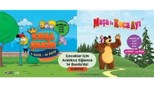 14 Burda AVM’de ücretsiz çocuk etkinlikleri başlıyor