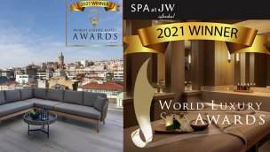 JW Marriott Bosphorus, Dünya Lüks Otel Ödülleri’nde iki ödül aldı