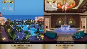 Güral Premier Hotels & Resorts’a iki ödül birden