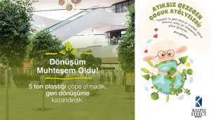 Kuzu Effect AVM'de daha az atık, daha temiz bir çevre!