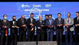 Avrupa'nın en büyük gipe iplik fabrikası Tokat'ta açıldı
