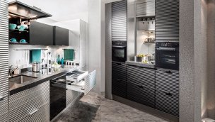 Stil sahibi minimal mutfak tasarımı: Neo Silver Modeli