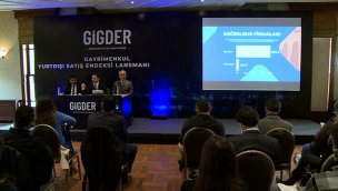 GİGDER, gayrimenkul sektörünü ilk kez yabancıya konut satış endeksi ‘gigdeks’ ile tanıştırdı