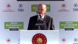 Cumhurbaşkanı Erdoğan: "Ankaralılara başkentlik unvanına yakışır bir eser kazandırdık"
