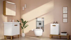 Banyoda estetik ve pratik bir çözüm: Gömme rezervuar!