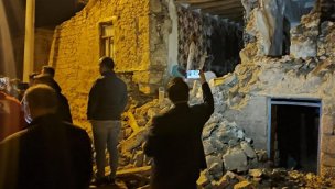 Konya'daki depremde 55 bina hasar gördü