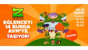 14 Burda AVM’den dopdolu Kasım ara tatil etkinlikleri