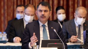 Bakan Kurum ''Sahada 110 milyar TL'lik kentsel dönüşüm devam ediyor''