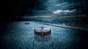 Geberit Pluvia Çatı Drenaj Sistemi ile yoğun yağışlara yüksek drenajlı çözüm!