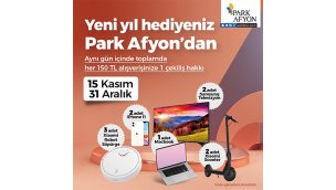Park Afyon'dan yeni yıla özel hediyeler!
