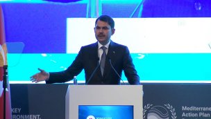 Bakan Kurum: “Daha iyi bir Akdeniz için adımlarımızı kararlılıkla atmalıyız"