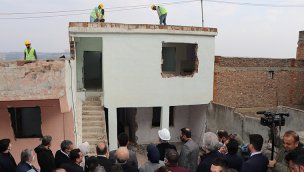 Diyarbakır'da Fiskaya Kentsel Dönüşüm Projesi için ilk kazma vuruldu