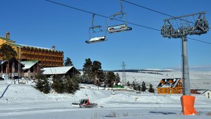 Cıbıltepe Kayak Merkezi'nde kayak sezonu hafta sonu açılacak
