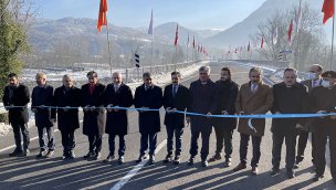 Bakan Karaismailoğlu, Filyos-5 Köprüsü'nün açılışını yaptı