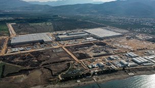 TOGG'un Gemlik'teki üretim tesisinde çalışmalar hızla sürüyor