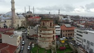 Edirne'de Makedon Kulesi'nin restorasyonu başladı