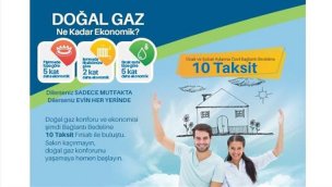 Aksa Doğalgaz, 27 ilde taksit kampanyası başlattı