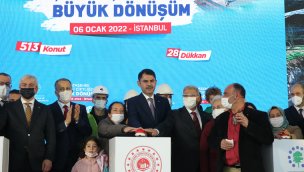 Ataşehir Şerifali İmar İskan Blokları'nın temeli atıldı