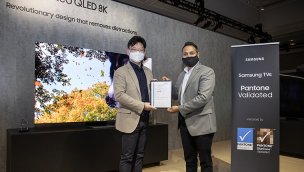 Samsung QLED TV’ler dünyanın ilk 'Pantone Onaylı' sertifikasını aldı