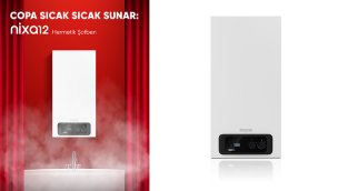 COPA Nixa12 Şofben ile kesintisiz sıcak su konforu!