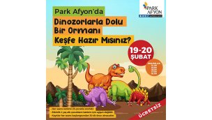 Park Afyon’da çocuklar dinozorlarla buluşuyor!
