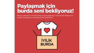 67 Burda AVM’de “İyilik Burda Bölgesi” kuruldu