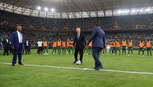 Senegal Stadı, Cumhurbaşkanı Erdoğan'ın katıldığı törenle açıldı