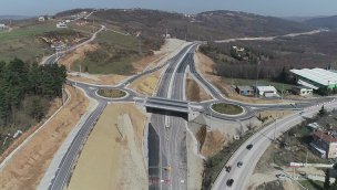 İzmit-Kandıra-Kaynarca yolu üzerindeki iki varyantın yapımı tamamlandı