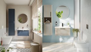 VitrA Root koleksiyonu ile hayal edilen banyolara özel mobilyalar!