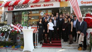 Kelebek Mutfak-Banyo, yeni mağazasını Bakırköy’de hizmete açtı