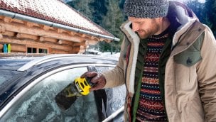 Kärcher “EDI 4 Buz kazıyıcı” ile arabanızın camları güvende 