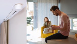 Somfy ile tek tuşla perdeleriniz kolayca kapansın!