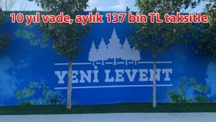 Dap Yeni Levent’te 10,4 milyon TL’ye 2+1 daire!
