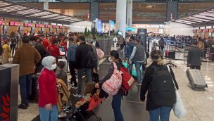 İstanbul Havalimanı'nda bayram yoğunluğu!