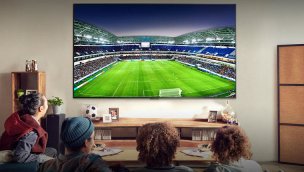 LG OLED televizyonlarla stadyumlar evlere taşınıyor!